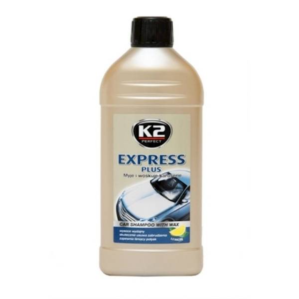 K140 EXPRESS PLUS 0,5L. SZAMPON Z WOSKIEM