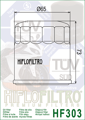 HF303 FILTR OLEJU HIFLO