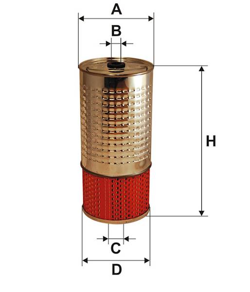 OC601 FILTR OLEJU