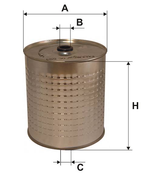 FILTR OLEJU OC604 