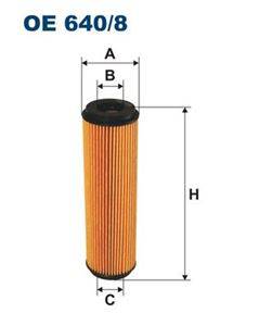 OE640/8 FILTR OLEJU 