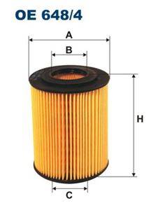 OE648/4 FILTR OLEJU 
