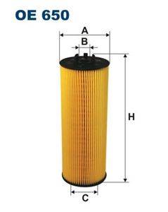 OE650 FILTR OLEJU 