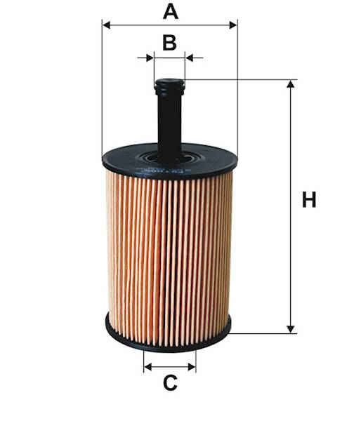 OE650/1 FILTR OLEJU 