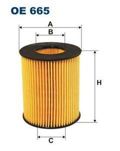 FILTR OLEJU OE665  