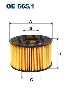 OE665/1 FILTR OLEJU
