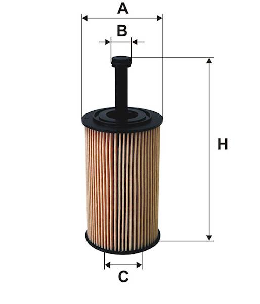 OE667 FILTR OLEJU 