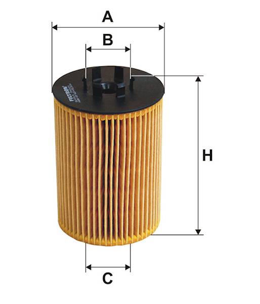 OE672/1 FILTR OLEJU