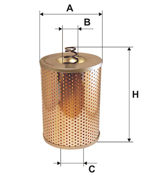 OM514/2 FILTR OLEJU  CH2963