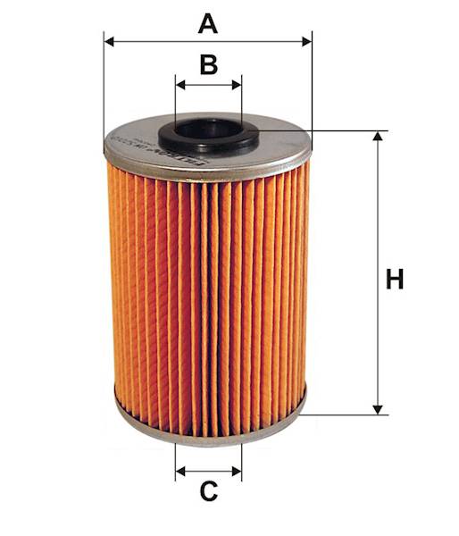 FILTR OLEJU OM522/2 *