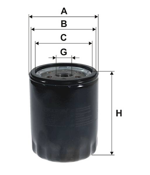 FILTR OLEJU OP578 *  PP-4.7.9 * / ( OP566/2 )