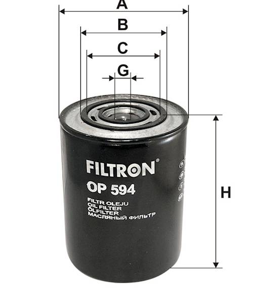 OP594 FILTR OLEJU 