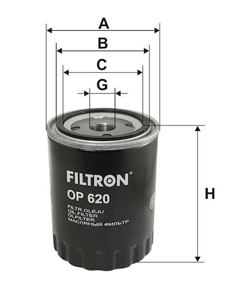 FILTR OLEJU OP620