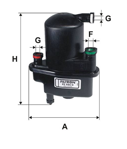 PS980/8 FILTR PALIWA 