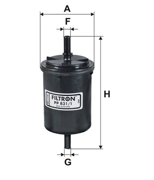 PP831/1 FILTR PALIWA 