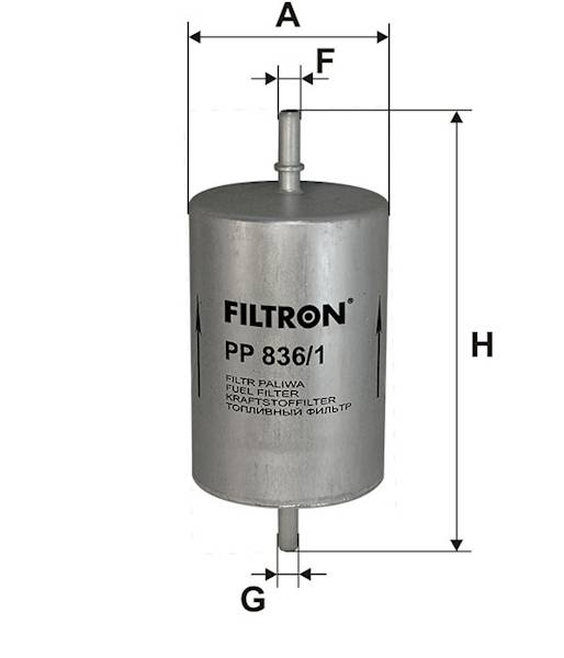 PP836/1 FILTR PALIWA 