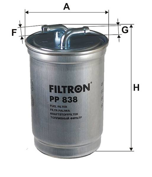 PP838 FILTR PALIWA 