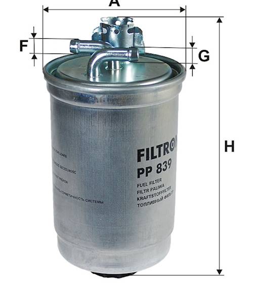 PP839 FILTR PALIWA 