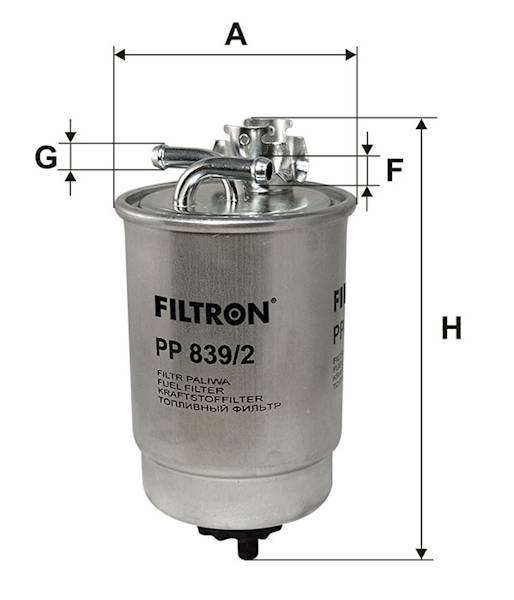 FILTR PALIWA PP839/2  *