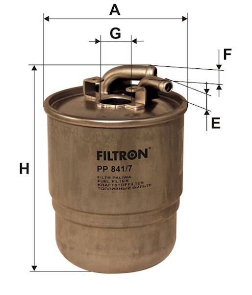 FILTR PALIWA PP841/7 