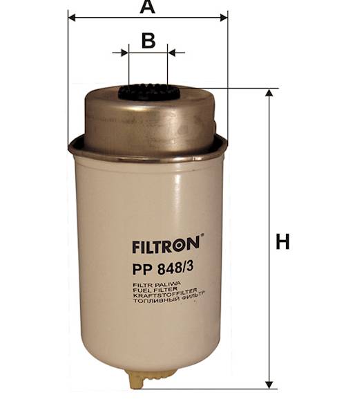 FILTR PALIWA PP848/3   *
