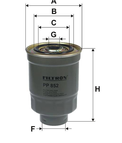PP852 FILTR PALIWA 