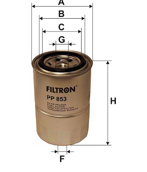 FILTR PALIWA  PP853 *