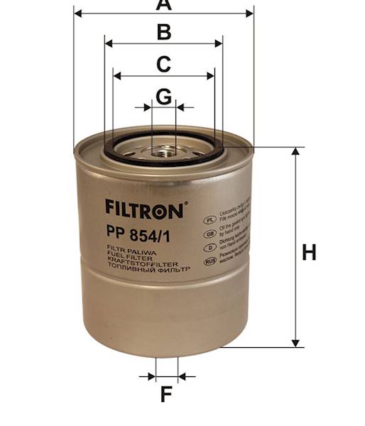 PP854/1 * FILTR PALIWA 