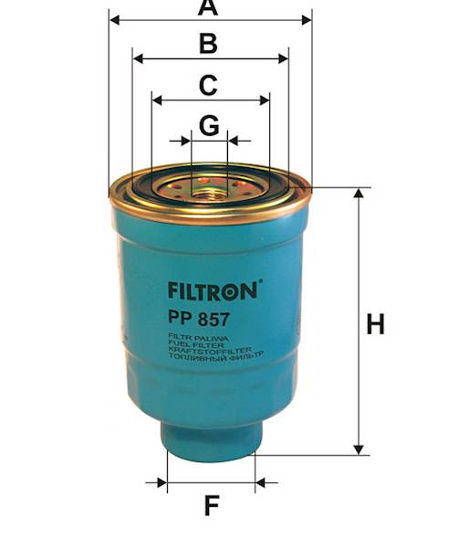 PP857 FILTR PALIWA 