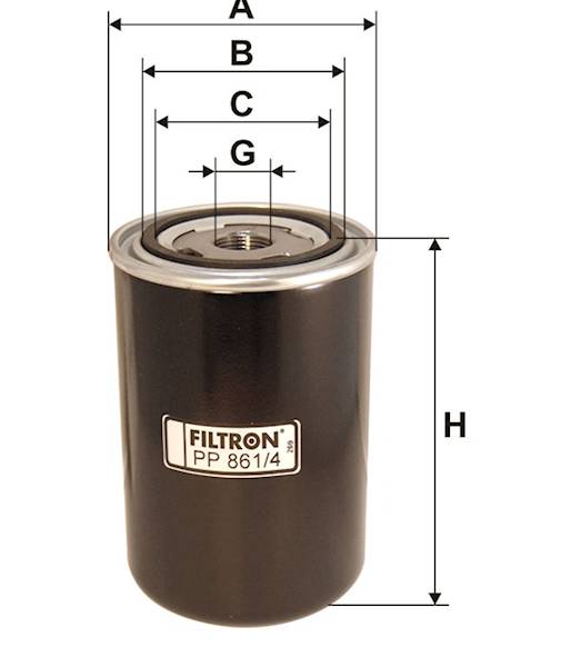 FILTR PALIWA PP861/4 *  