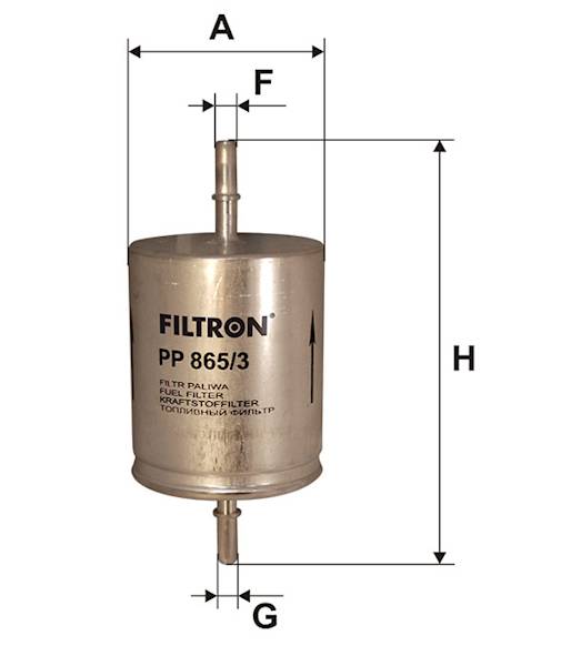 FILTR PALIWA PP865/3  *