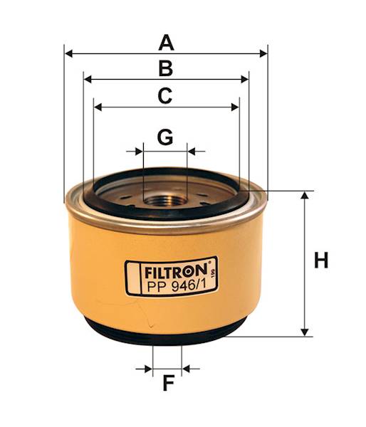 FILTR PALIWA PP946/1