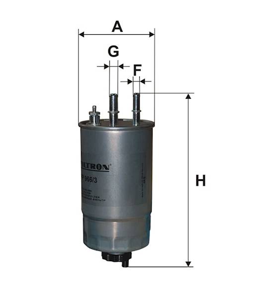 PP966/3 FILTR PALIWA