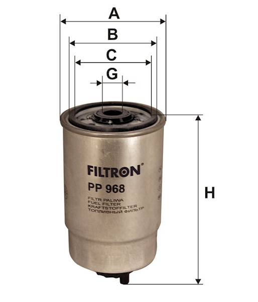 PP968 FILTR PALIWA