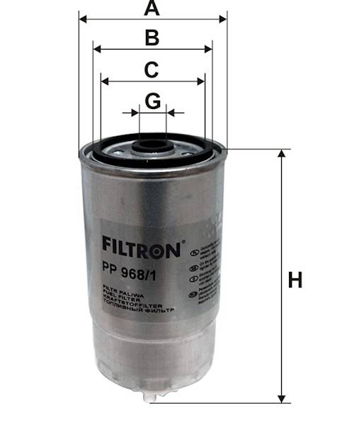 FILTR PALIWA PP968/1