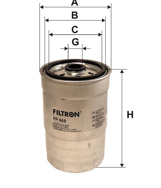 FILTR PALIWA PP969     