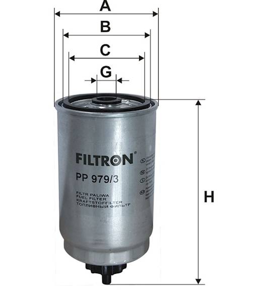 PP979/3 FILTR PALIWA 