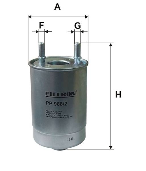 PP988/2 FILTR PALIWA
