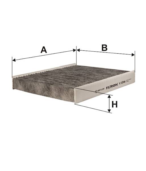 K1154A FILTR KABINY