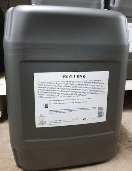 Orlen oil HIPOL GL-5 80W90           20L.