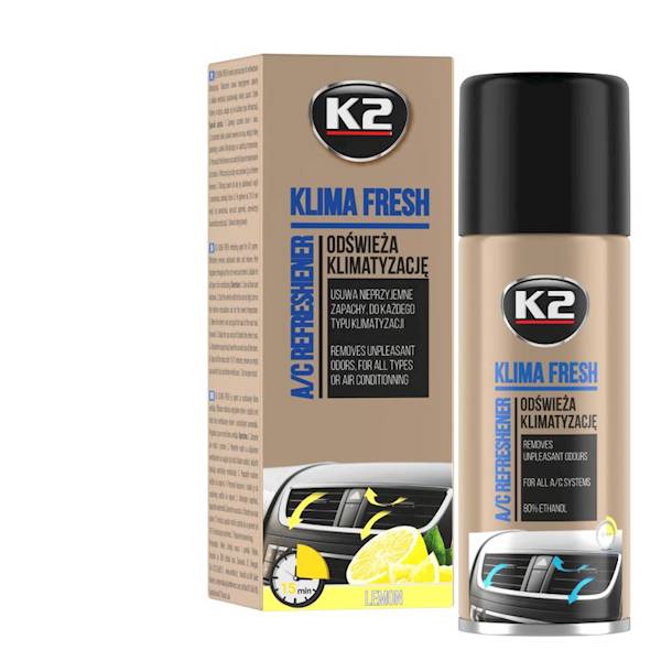 K222 KLIMA FRESH 150 LEMON ODŚWIEŻA KLIMATYZACJĘ 