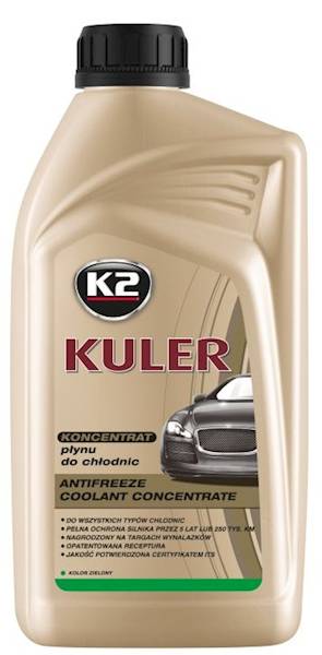 T211Z - KONCENTRAT -  KULER  ZIELONY   1L. DO CHŁODNIC 
