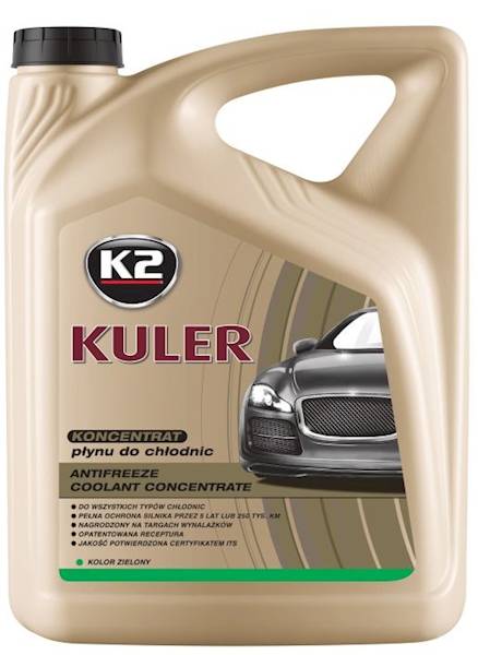 T215Z - KONCENTRAT -  KULER  ZIELONY   5L. DO CHŁODNIC 