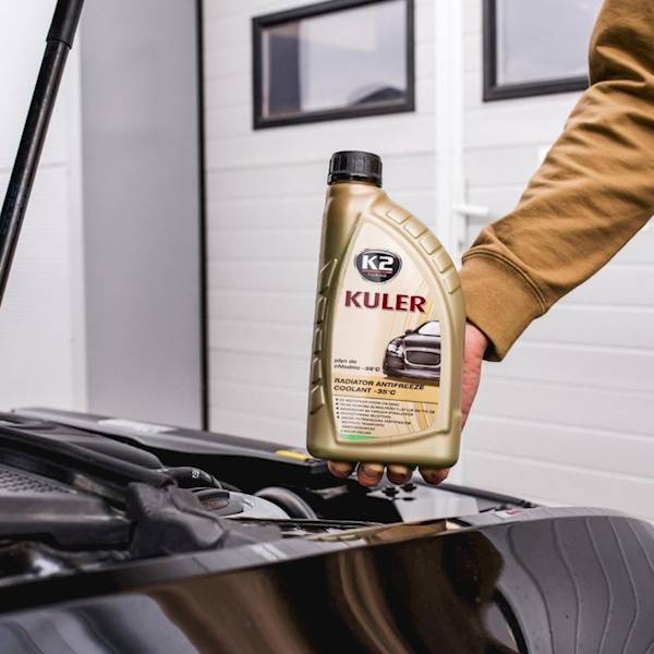 T201Z KULER ZIELONY 1L.  PŁYN DO CHŁODNIC -35C