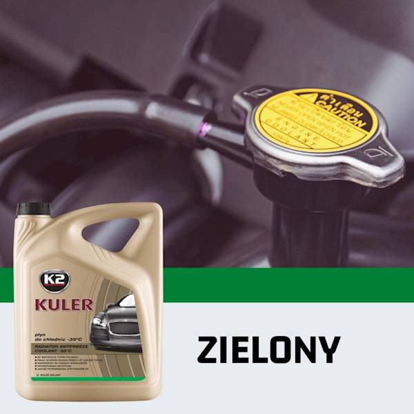 T205Z KULER ZIELONY 5L.  PŁYN DO CHŁODNIC  -35C