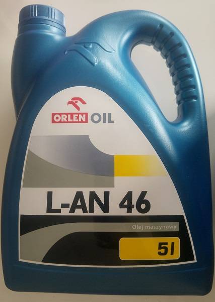 Orlen oil L-AN 46 OLEJ MASZYNOWY     5L. 