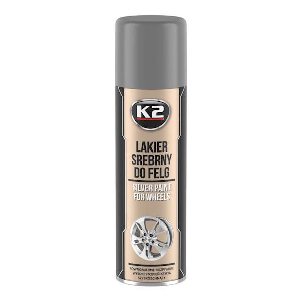 L332 LAKIER DO FELG SREBRNY 500ML. SPRAY SZYBKOSCHNĄCY