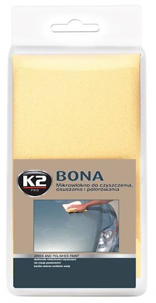 L430   MIKROWŁÓKNO BONA  ŻÓŁTE  40X40 DO POLEROWANIA LAK 