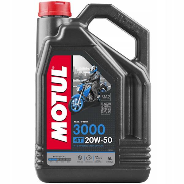 MOTUL 3000 4T 20W50        4L.