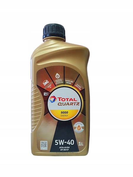 TOTAL QUARTZ ENERGY 9000 5W40    1L.   SL/CF A3/B3/B4